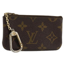 LOUIS VUITTON Monogram Pochette Cles Coin Purse M60033 LV Auth 156076-1