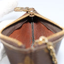 LOUIS VUITTON Monogram Pochette Cles Coin Purse M60033 LV Auth 156076-15