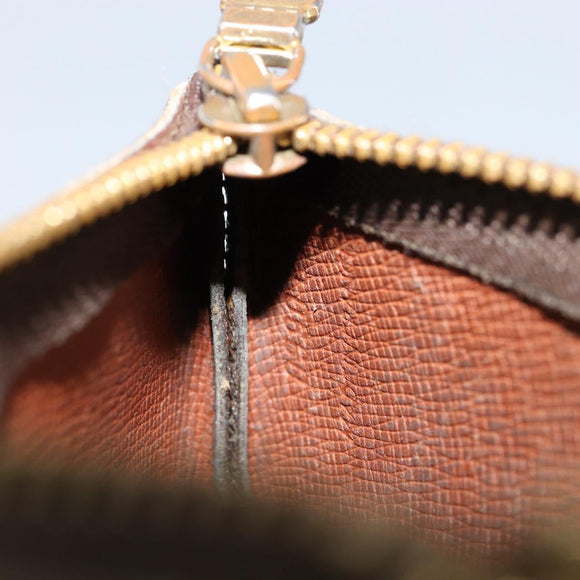 LOUIS VUITTON Monogram Pochette Cles Coin Purse M60033 LV Auth 156076