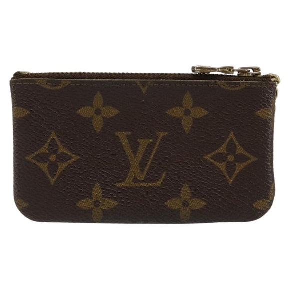 LOUIS VUITTON Monogram Pochette Cles Coin Purse M60033 LV Auth 156076