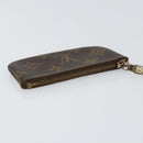LOUIS VUITTON Monogram Pochette Cles Coin Purse M60033 LV Auth 156076-6