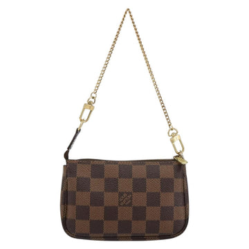 LOUIS VUITTON Damier Ebene T&B Mini Pochette Accessoires N58011 LV Auth 156077 - 0