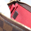 LOUIS VUITTON Damier Ebene Mini Pochette Accessoires Pouch N58009 LV Auth 156078-12