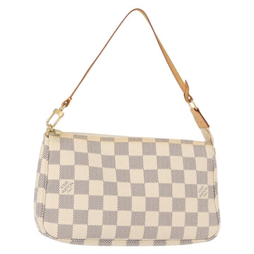 LOUIS VUITTON Damier Azur Pochette Accessoires Pouch N51986 LV Auth 156079