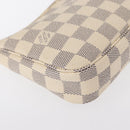 LOUIS VUITTON Damier Azur Pochette Accessoires Pouch N51986 LV Auth 156079-14