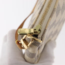 LOUIS VUITTON Damier Azur Pochette Accessoires Pouch N51986 LV Auth 156079-9