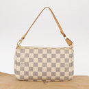 LOUIS VUITTON Damier Azur Pochette Accessoires Pouch N51986 LV Auth 156079-12