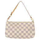 LOUIS VUITTON Damier Azur Pochette Accessoires Pouch N51986 LV Auth 156079-2