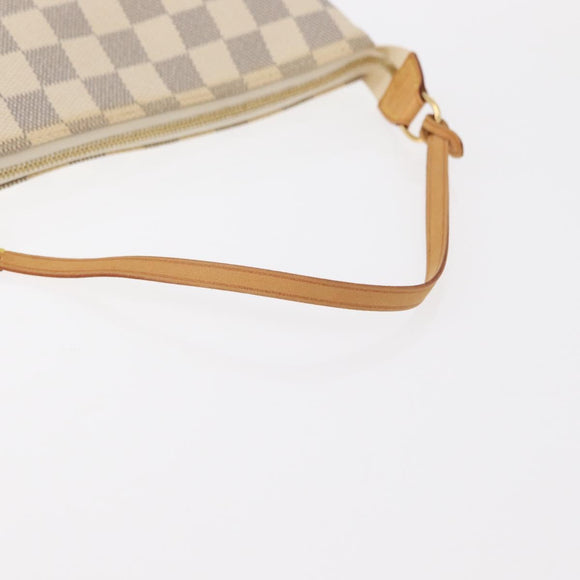 LOUIS VUITTON Damier Azur Pochette Accessoires Pouch N51986 LV Auth 156079
