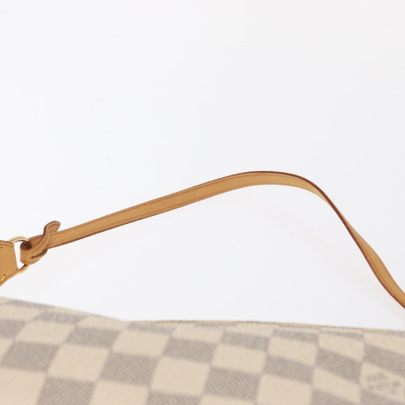 LOUIS VUITTON Damier Azur Pochette Accessoires Pouch N51986 LV Auth 156079