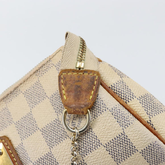 LOUIS VUITTON Damier Azur Eva Shoulder Bag 2way N55214 LV Auth 156080