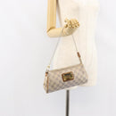 LOUIS VUITTON Damier Azur Eva Shoulder Bag 2way N55214 LV Auth 156080-21