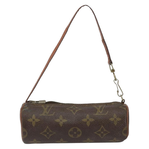 LOUIS VUITTON Monogram Papillon Pouch LV Auth 156082