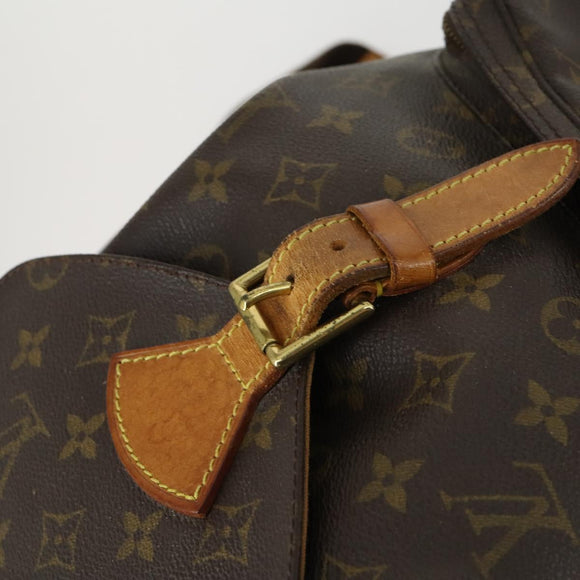 LOUIS VUITTON Monogram Montsouris GM Backpack M51135 LV Auth 156103