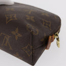 LOUIS VUITTON Monogram Pochette Cosmetic PM Pouch M43998 LV Auth 156105-16