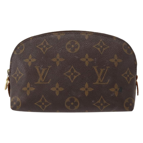LOUIS VUITTON Monogram Pochette Cosmetic PM Pouch M43998 LV Auth 156105