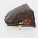 LOUIS VUITTON Monogram Pochette Cosmetic PM Pouch M43998 LV Auth 156105-4