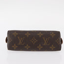 LOUIS VUITTON Monogram Pochette Cosmetic PM Pouch M43998 LV Auth 156105-6