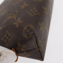 LOUIS VUITTON Monogram Pochette Cosmetic PM Pouch M43998 LV Auth 156105-7
