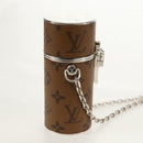 LOUIS VUITTON Monogram Reverse Lipstick Case Cosmetic Pouch MP2407 Auth 156107M-4
