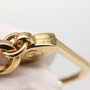 LOUIS VUITTON Porte Cles Ice Ball Bag Charm metal Gold M66779 LV Auth 156108M-10