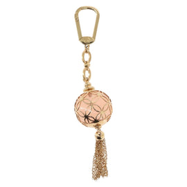 LOUIS VUITTON Porte Cles Ice Ball Bag Charm metal Gold M66779 LV Auth 156108M - 0