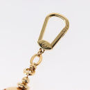 LOUIS VUITTON Porte Cles Ice Ball Bag Charm metal Gold M66779 LV Auth 156108M-6