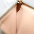 LOUIS VUITTON Multicolor Pochette Cles Coin Purse White M92655 LV Auth 156109-12
