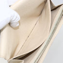 LOUIS VUITTON Damier Azur Portefeuille Sarah Long Wallet N61735 LV Auth 156110-17