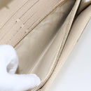 LOUIS VUITTON Damier Azur Portefeuille Sarah Long Wallet N61735 LV Auth 156111-11