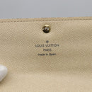 LOUIS VUITTON Damier Azur Portefeuille Sarah Long Wallet N61735 LV Auth 156112-17