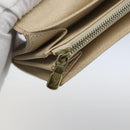 LOUIS VUITTON Damier Azur Portefeuille Sarah Long Wallet N61735 LV Auth 156112-9