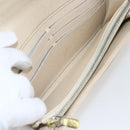 LOUIS VUITTON Damier Azur Portefeuille Sarah Long Wallet N61735 LV Auth 156112-10