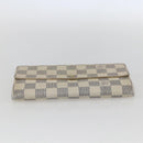 LOUIS VUITTON Damier Azur Portefeuille Sarah Long Wallet N61735 LV Auth 156112-6