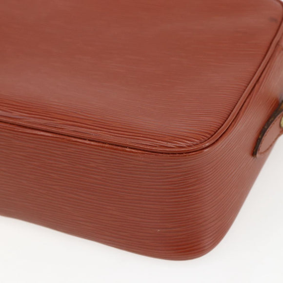 LOUIS VUITTON Epi Trocadero 27 Shoulder Bag Brown M52313 LV Auth 156113