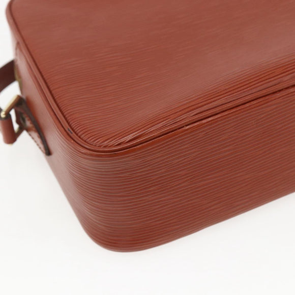 LOUIS VUITTON Epi Trocadero 27 Shoulder Bag Brown M52313 LV Auth 156113