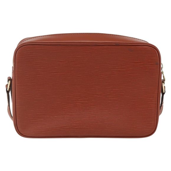 LOUIS VUITTON Epi Trocadero 27 Shoulder Bag Brown M52313 LV Auth 156113