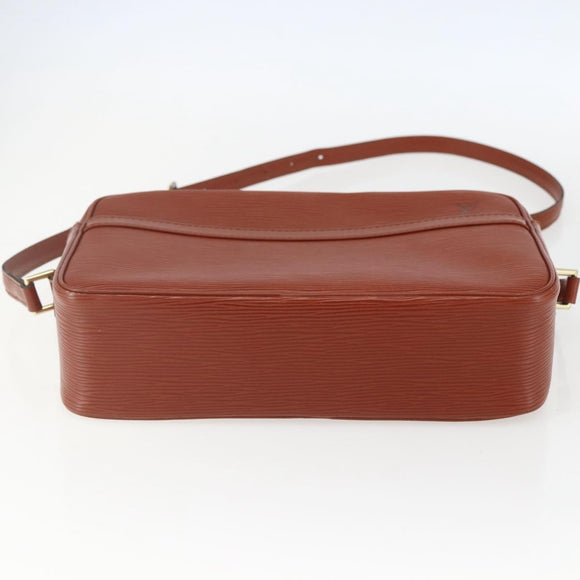 LOUIS VUITTON Epi Trocadero 27 Shoulder Bag Brown M52313 LV Auth 156113