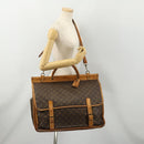 LOUIS VUITTON Monogram Sac Kleber Reistas M58122 LV Auth 156115-26