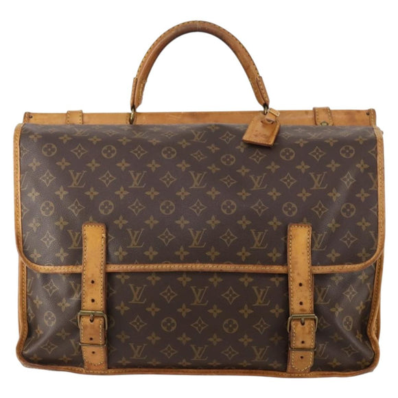 LOUIS VUITTON Monogram Sac Kleber Reistas M58122 LV Auth 156115