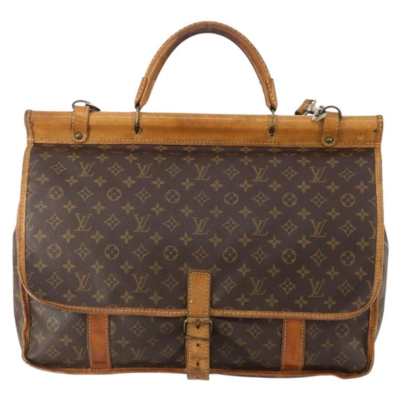 LOUIS VUITTON Monogram Sac Kleber Reistas M58122 LV Auth 156115