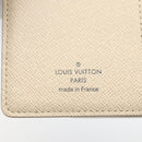LOUIS VUITTON Damier Azur Agenda PM Day Planner Cover R20706 LV Auth 156116V-17