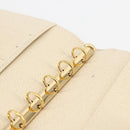 LOUIS VUITTON Damier Azur Agenda PM Day Planner Cover R20706 LV Auth 156116V-10