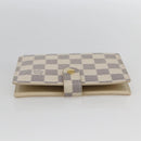 LOUIS VUITTON Damier Azur Agenda PM Day Planner Cover R20706 LV Auth 156116V-3