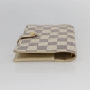 LOUIS VUITTON Damier Azur Agenda PM Day Planner Cover R20706 LV Auth 156116V-5