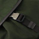 PRADA Backpack Nylon Khaki Silver Auth 156120-20