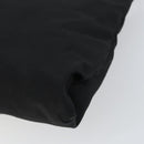 PRADA Shoulder Bag Nylon Black Silver Auth 156121-17