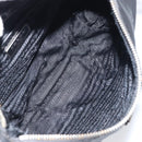 PRADA Shoulder Bag Nylon Black Silver Auth 156121-9
