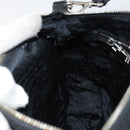 PRADA Shoulder Bag Nylon Black Silver Auth 156121-22