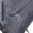 PRADA Shoulder Bag Nylon Black Silver Auth 156121-25